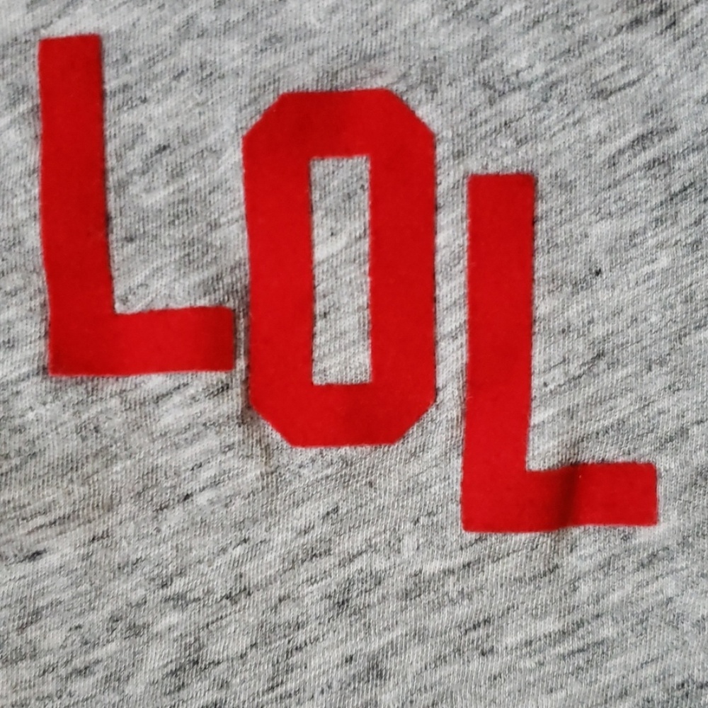 Last chance! J.Crew "Lol" T-Shirt - Picture 6 of 6